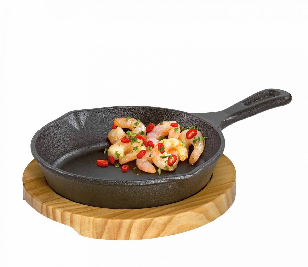 Küchenprofi Servierpfanne Schwarz Ø 18 cm