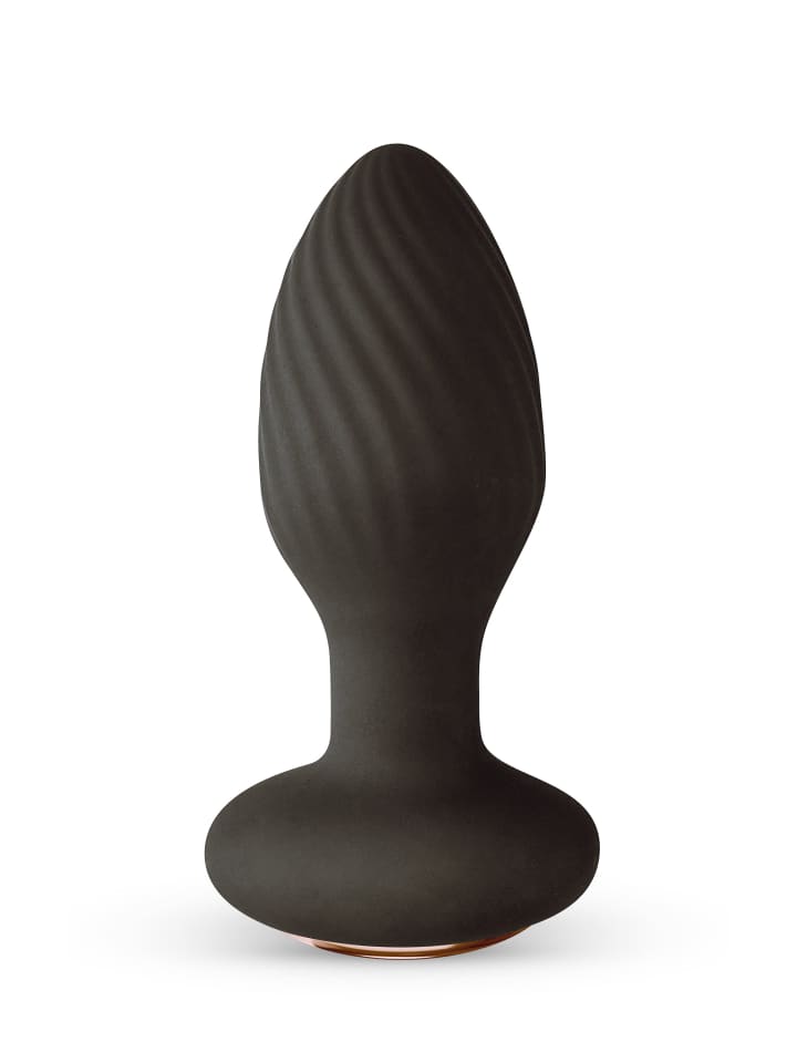 ANOS Vibro-Analplug RC Rotating B-Plug in schwarz günstig kaufen 9,5 cm
