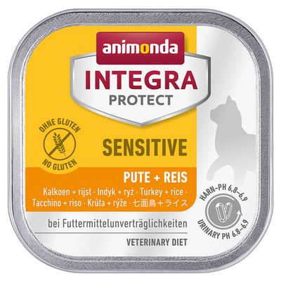 Sparpaket Animonda Integra Protect Adult Sensitive 24 x 100 g Schale