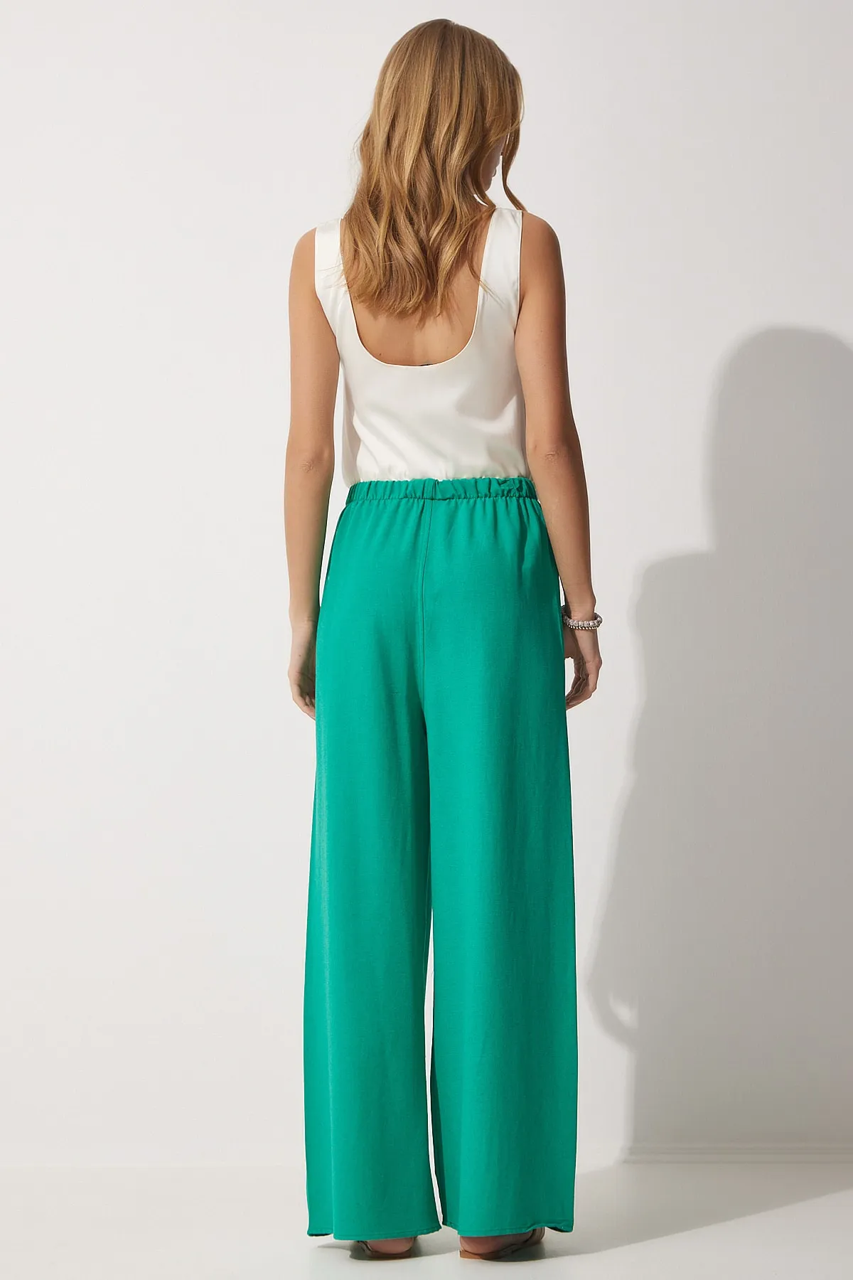 Happiness İstanbul  Lockere Leinenhose