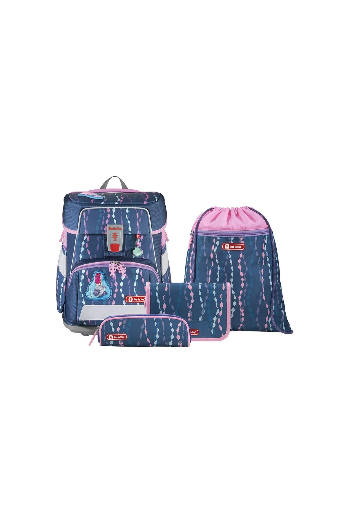 Step By Step  Rucksack - Blau - Unifarben