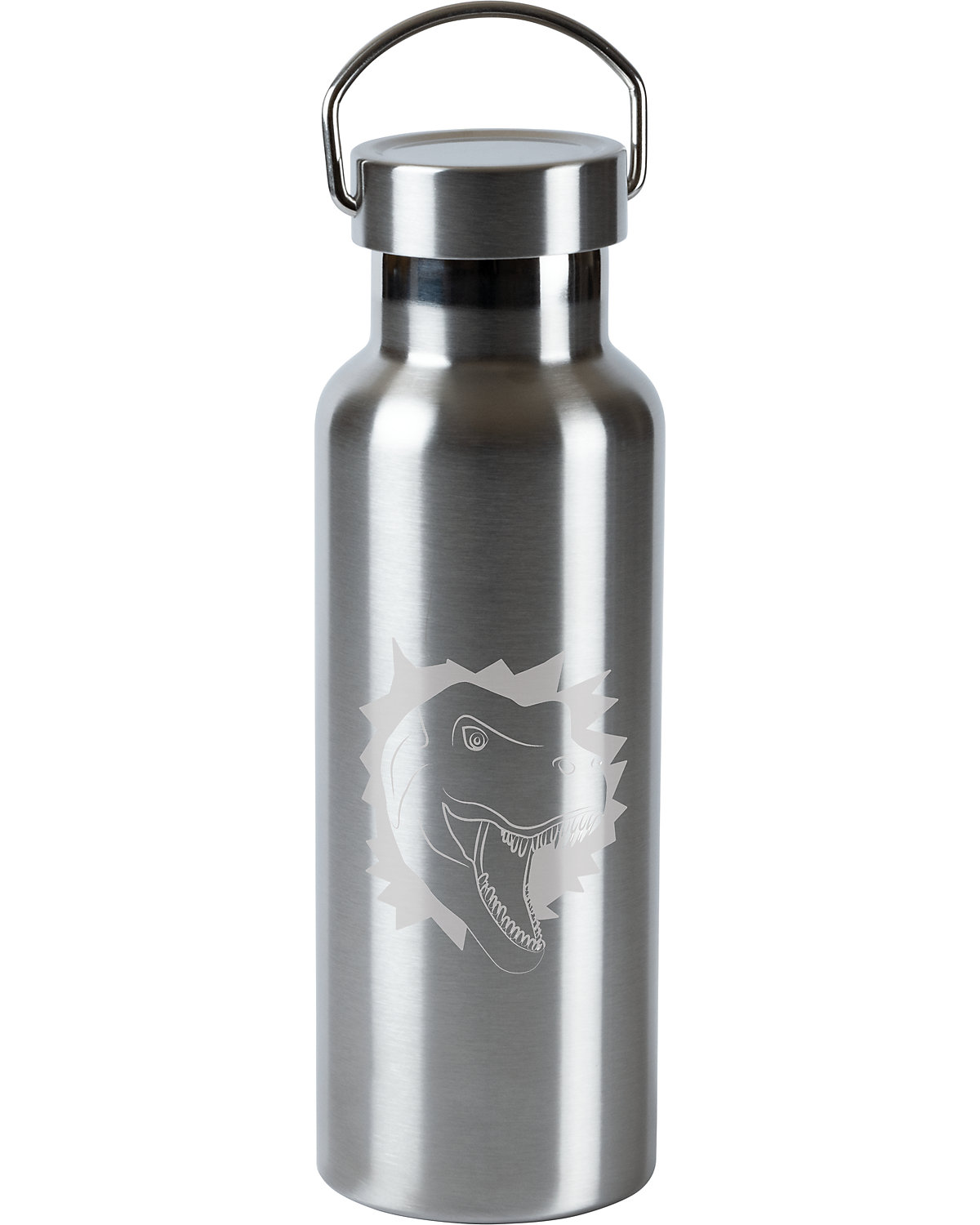Edelstahl-Trinkflasche T-Rex, 500 ml