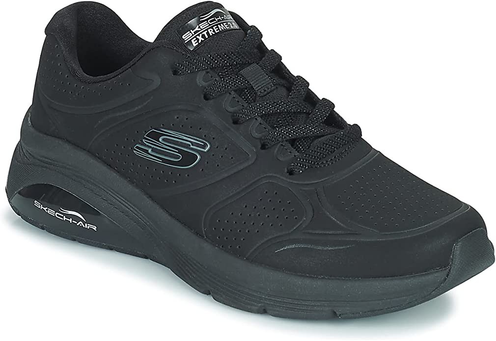 SKECHERS Freizeit Schnürer schwarz