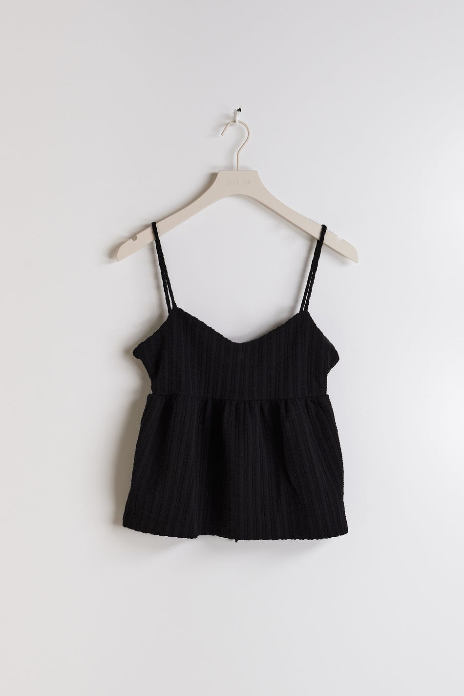 Open back tie singlet