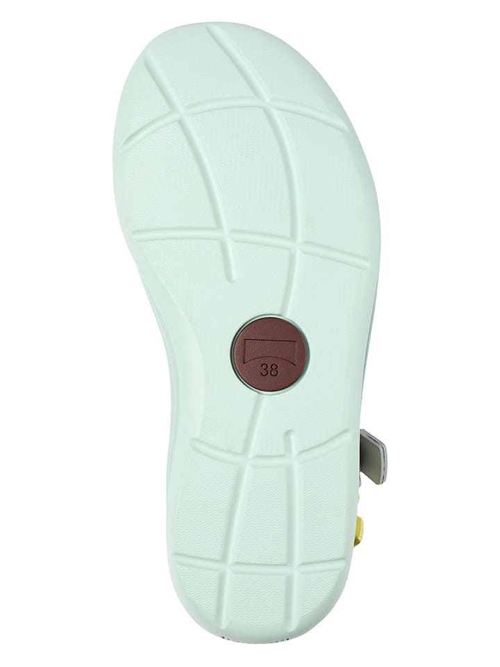 Camper Sandalen in Gelb/ Grau/ Weiß günstig kaufen