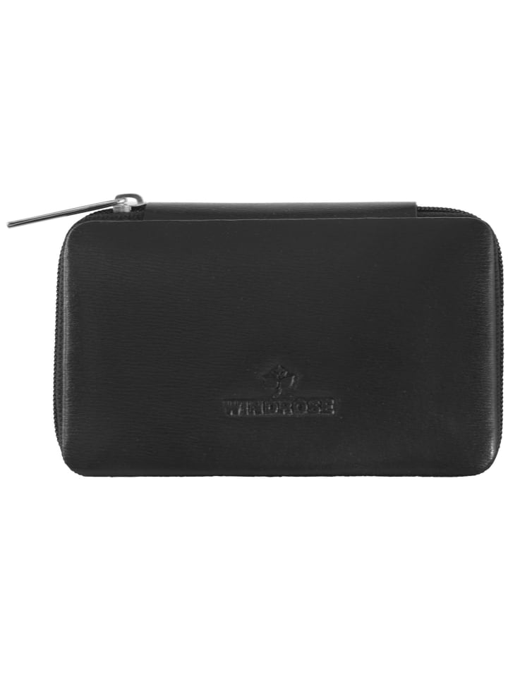 Windrose Ambiance Manicure-Set 12 cm Leder in schwarz günstig kaufen onesize