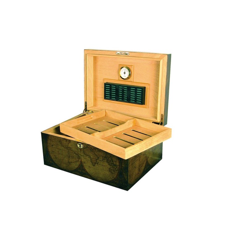 Humidor für Zigarren, Old World 100 Zigarren, von Humidor Supreme.