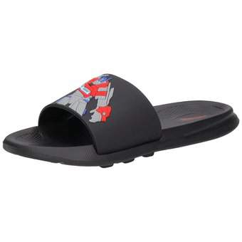 Transformers Badepantolette in schwarz