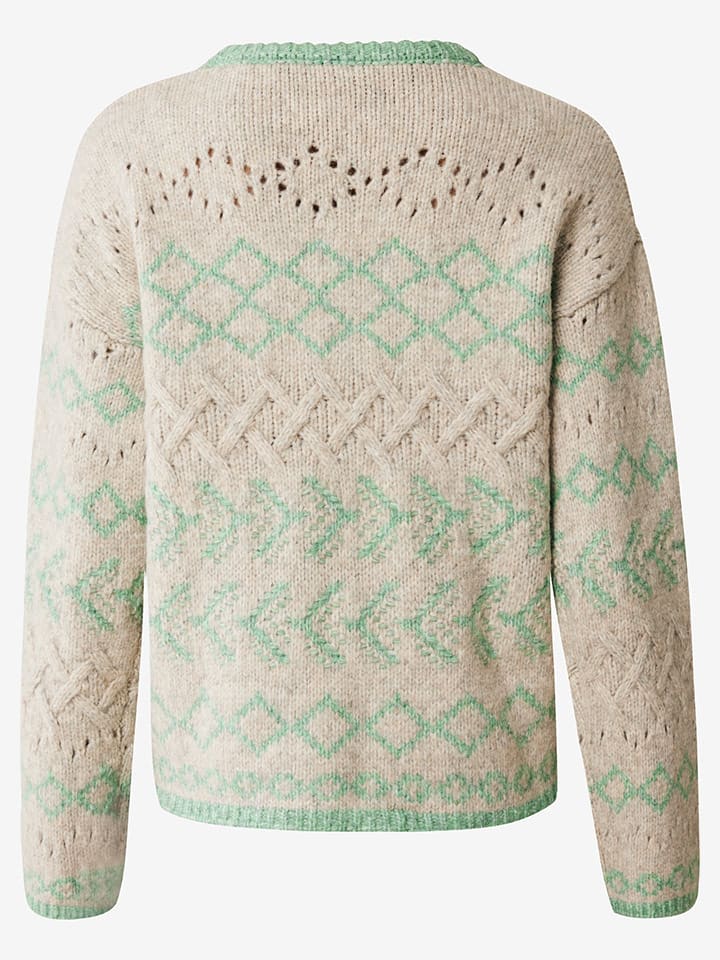 Mexx Pullover in Grün/ Rosa günstig kaufen