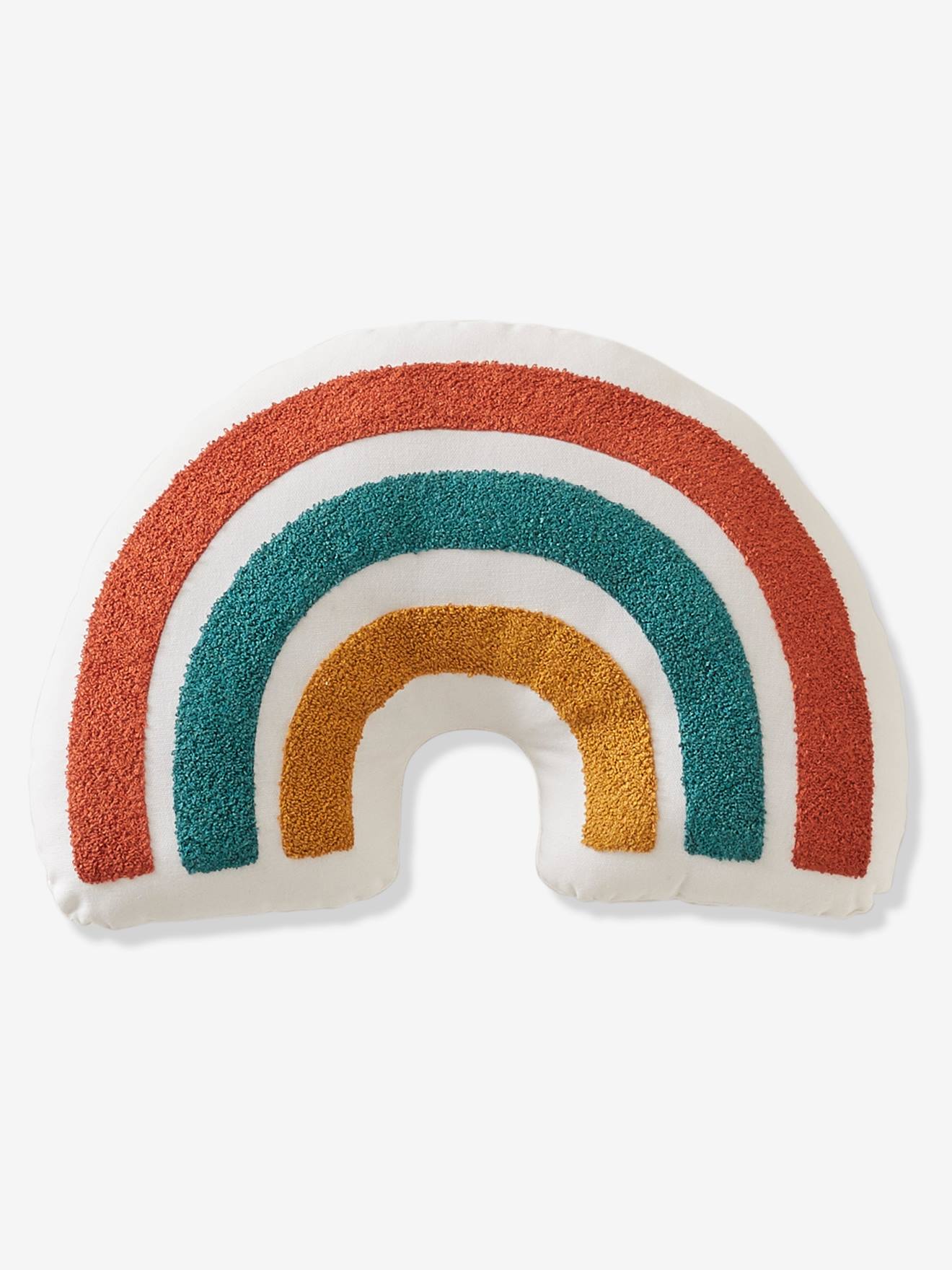 Coussin Arc-en-ciel MINI ZOO multicolore