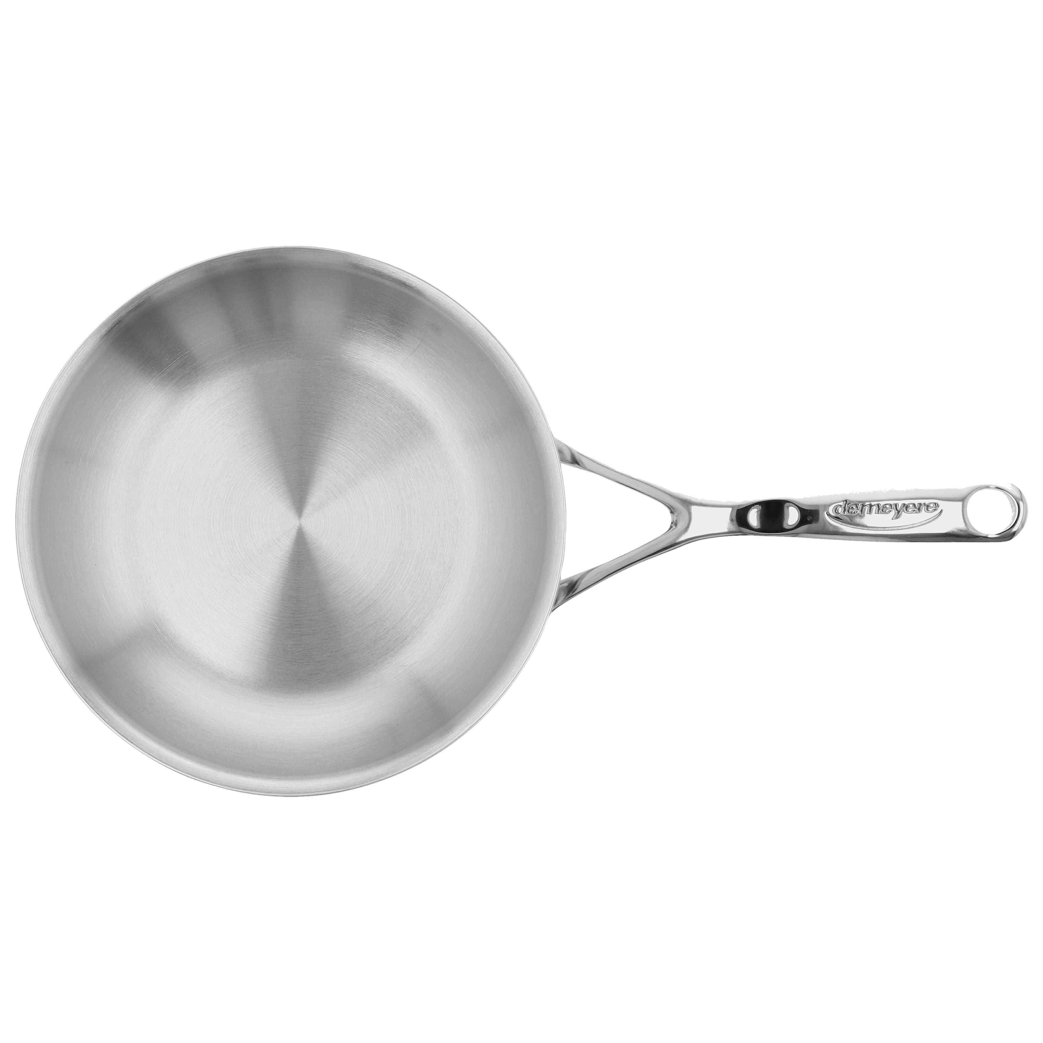 Bratpfanne 20 cm, 18/10 Edelstahl, Silber