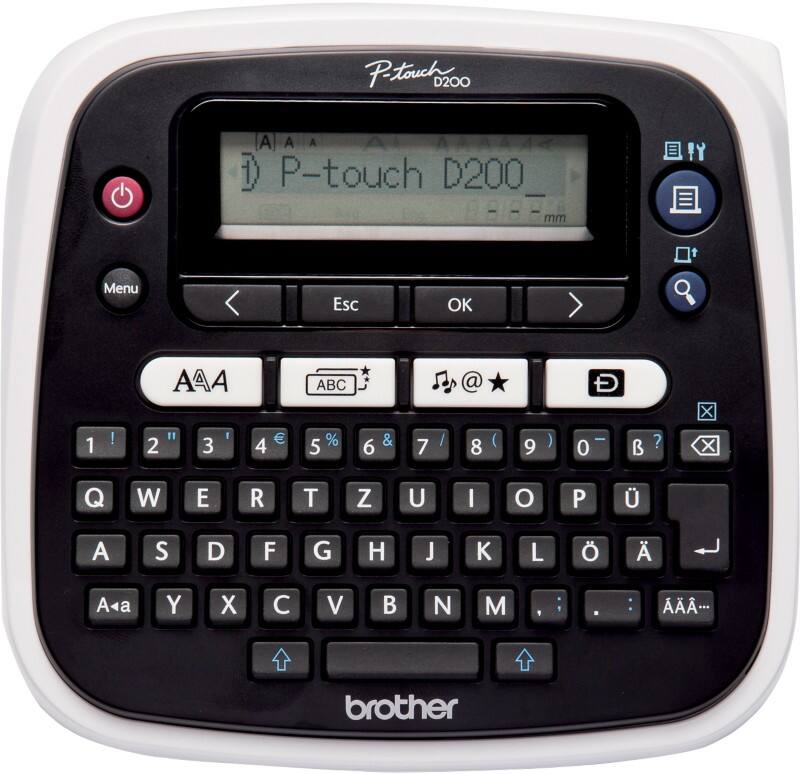 Brother Etikettendrucker P-Touch PT-D200BW QWERTZ