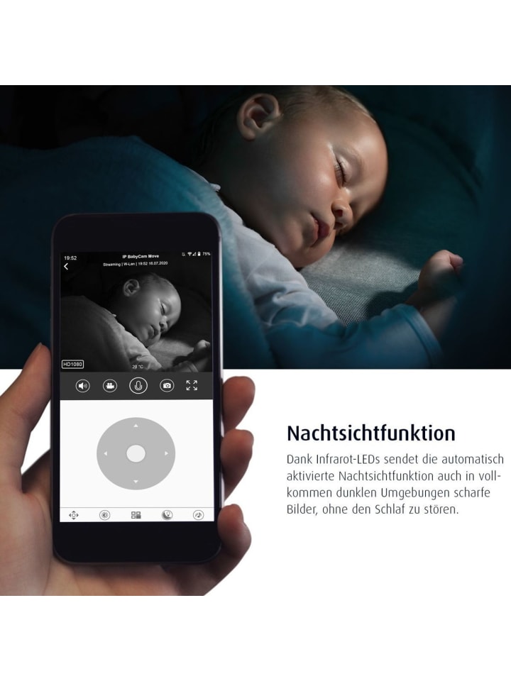 Reer IP BabyCam Move Smart-Babyphone in Weiß ab 0 Monate günstig kaufen onesize
