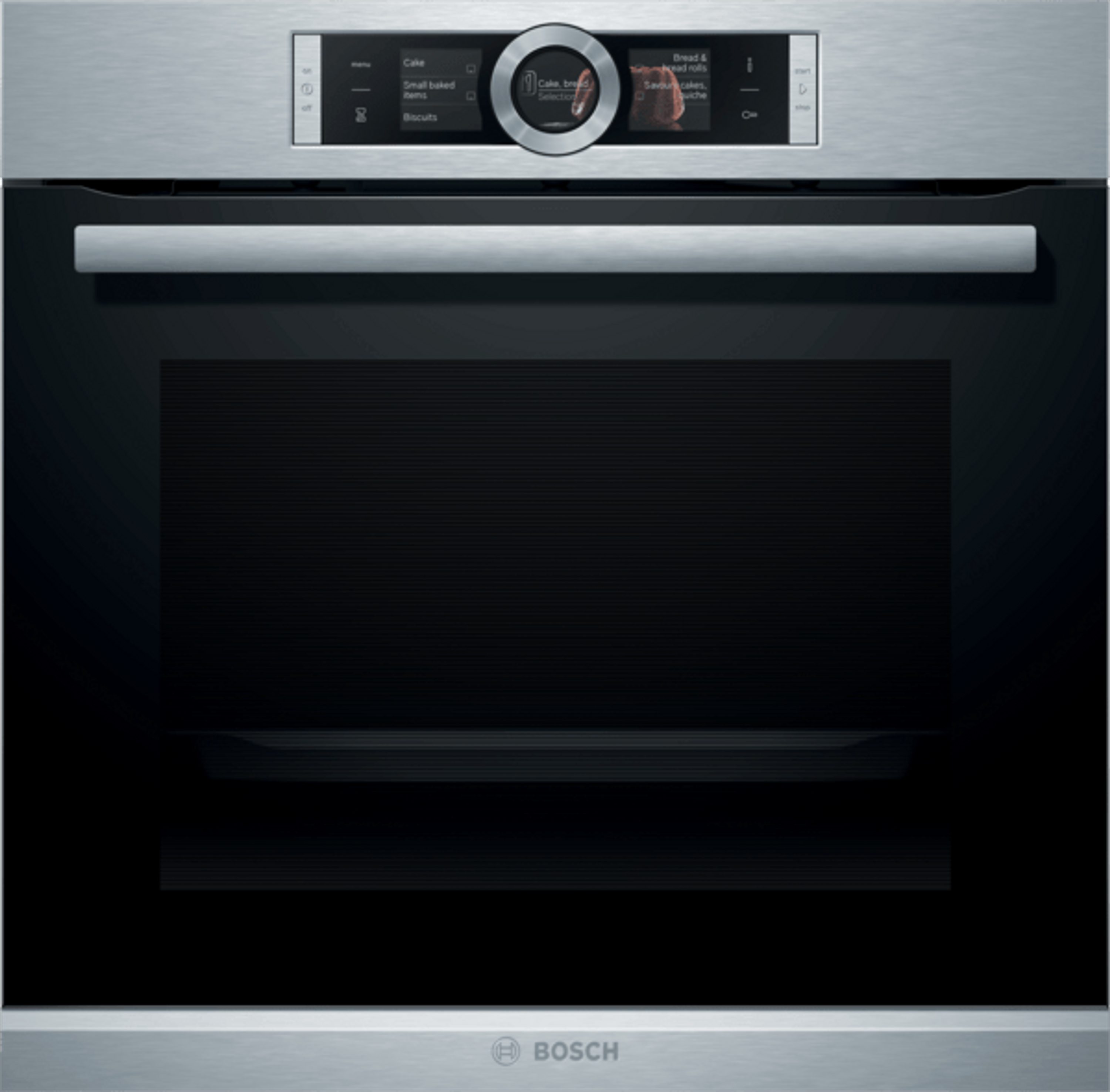 BOSCH Einbaubackofen HBG636ES1, mit Auszug nachrüstbar, 13 Beheizungsarten, Reinigungsunterstützung