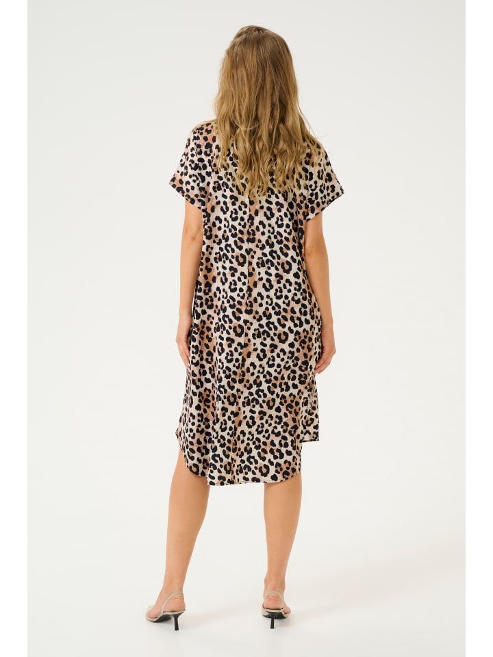 CULTURE Kleid CUmoana in Leopard günstig kaufen