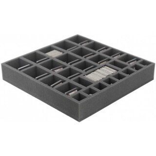 Feldherr 285 mm x 285 mm x 50 mm Schaumstoffeinlage für Brettspiele