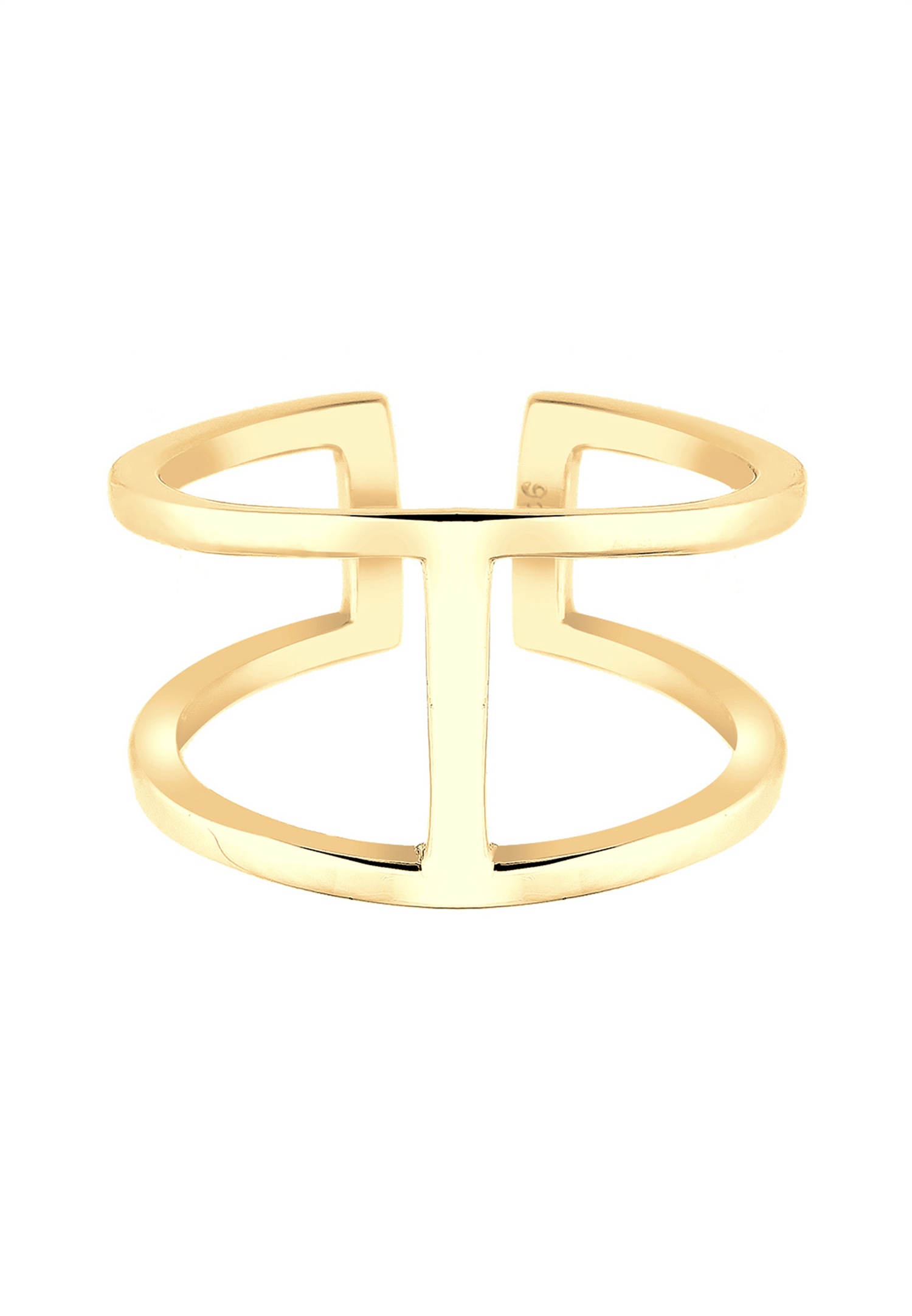 Ženski prstan Elli Geo Minimalist Trend - (925/1000) srebro