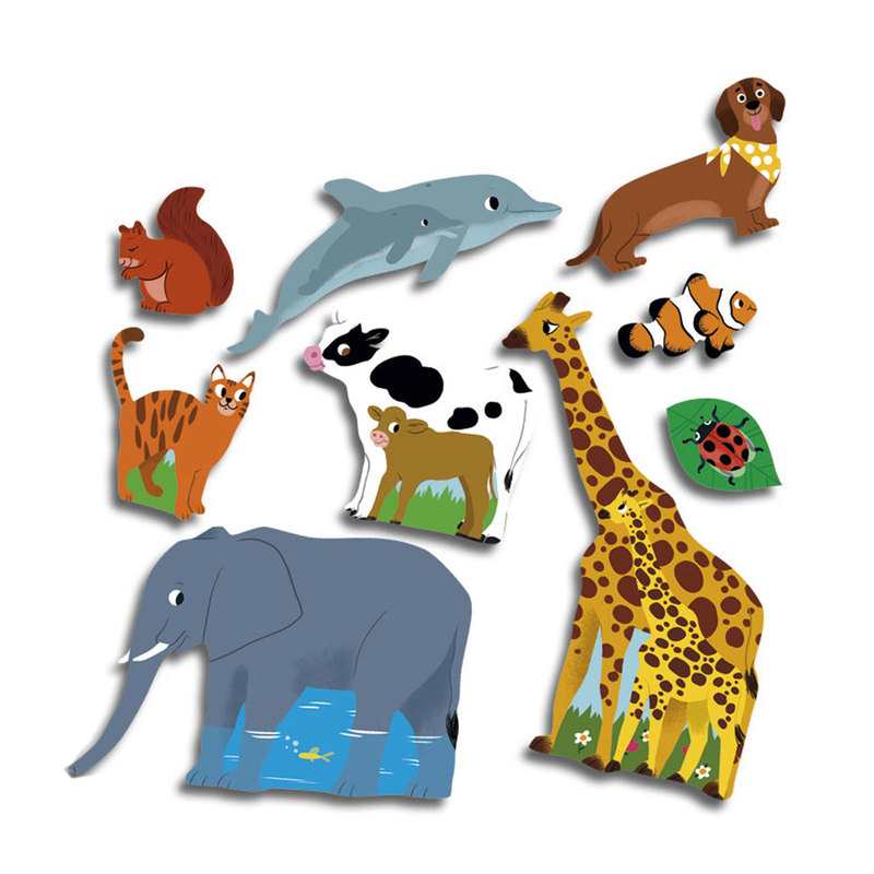 80 gommettes Les animaux - Lito
