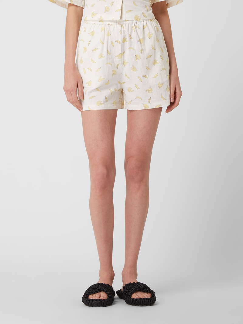 Shorts aus Bio-Baumwolle Modell 'Tarah' in sand
