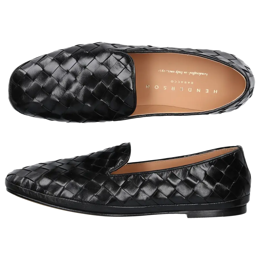 Henderson - Loafer ERA Kalbsleder - schwarz