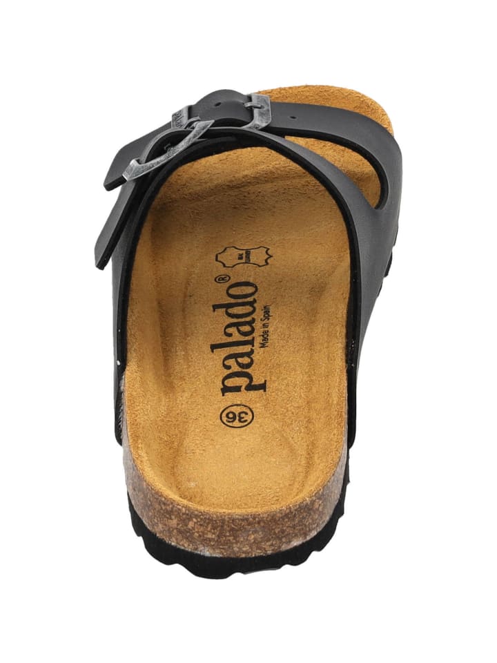 palado Pantoletten in Schwarz günstig kaufen