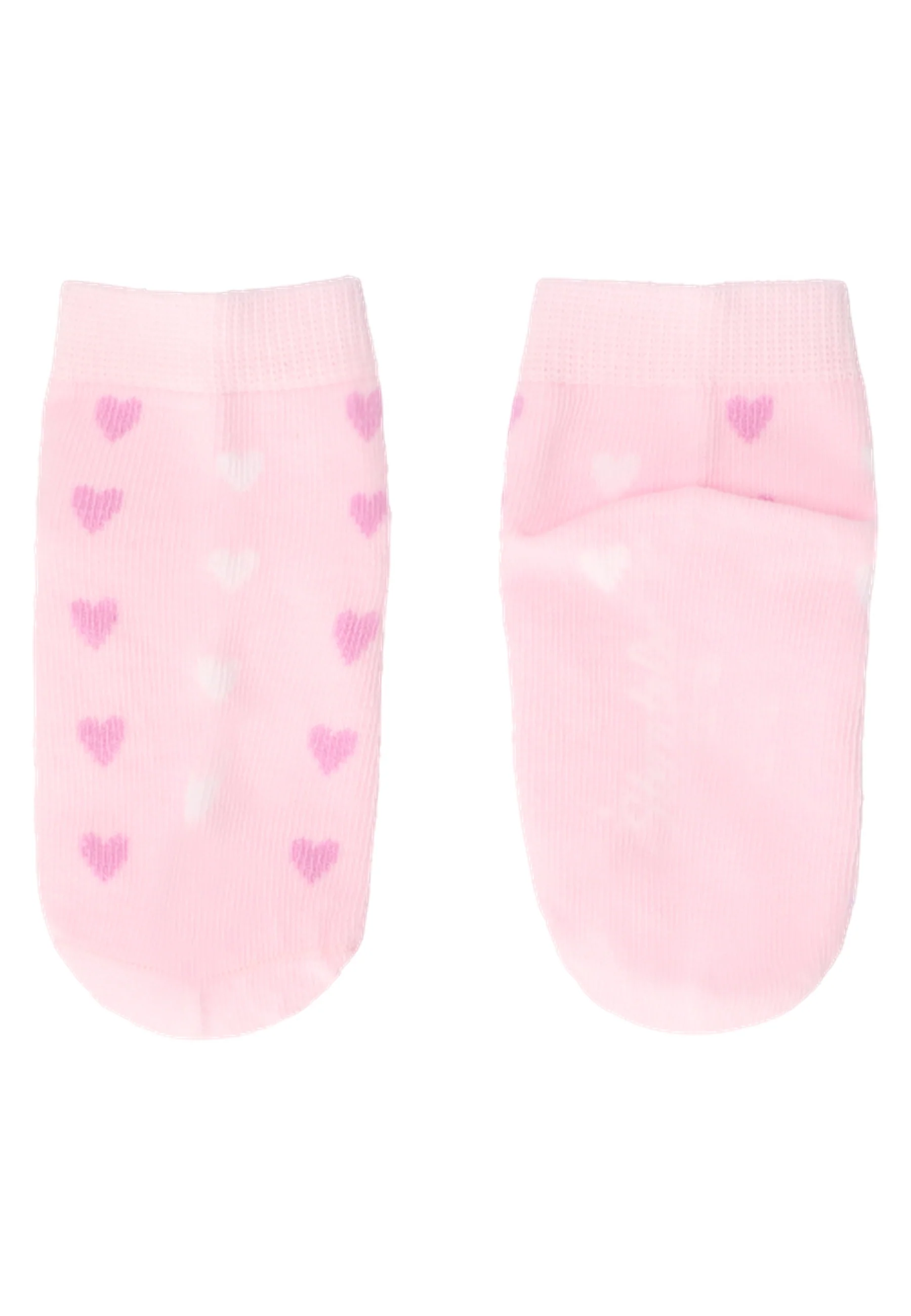 Socken im 3er Pack mit Motiv Herz in versch. Farben