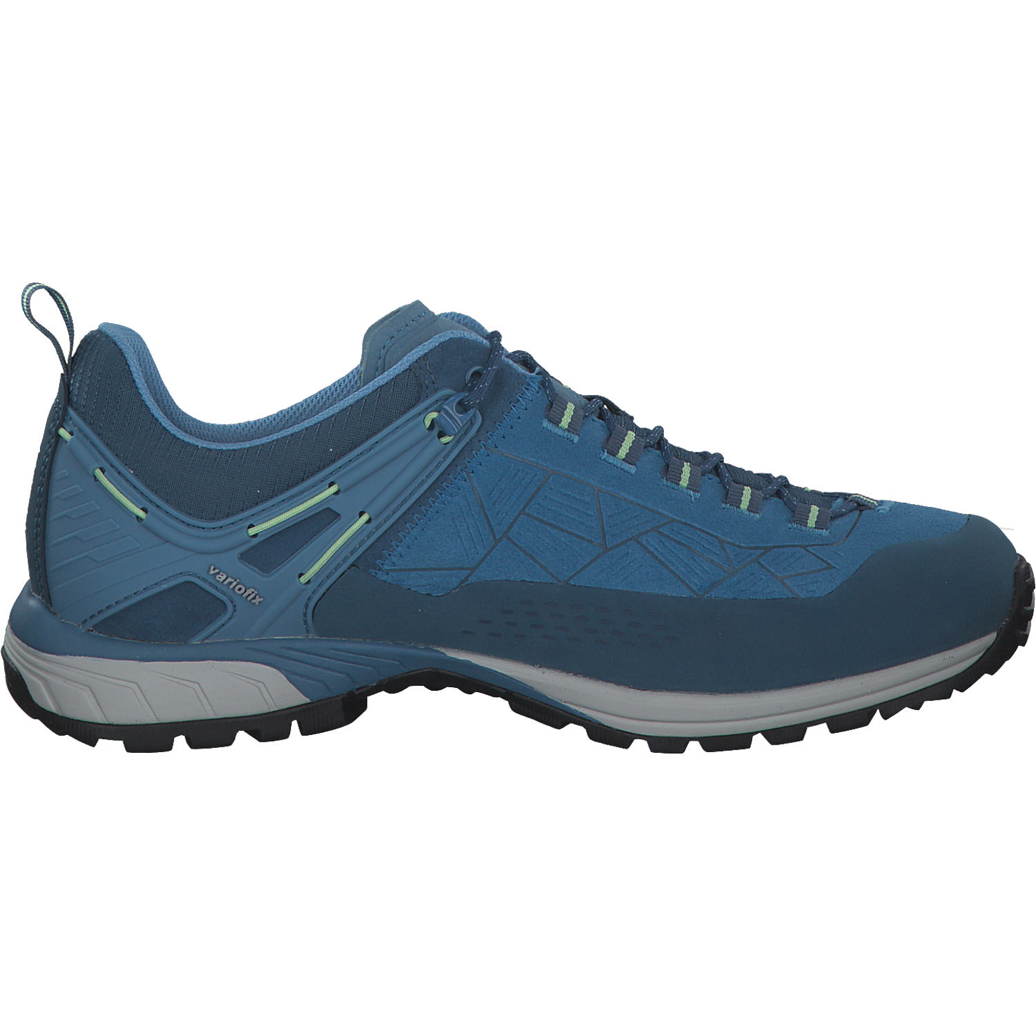 Meindl Top Trail Lady GTX 4714, Schnürschuhe, Damen, hellblau/gelb