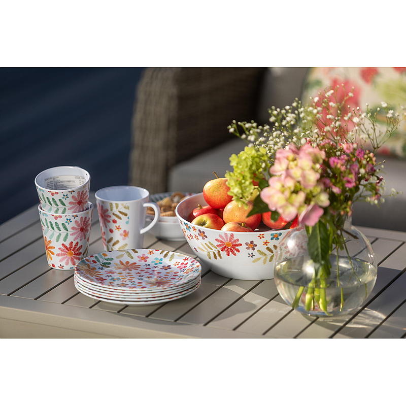 Cuisine Tallerken Flory ø 26,5 cm melamin