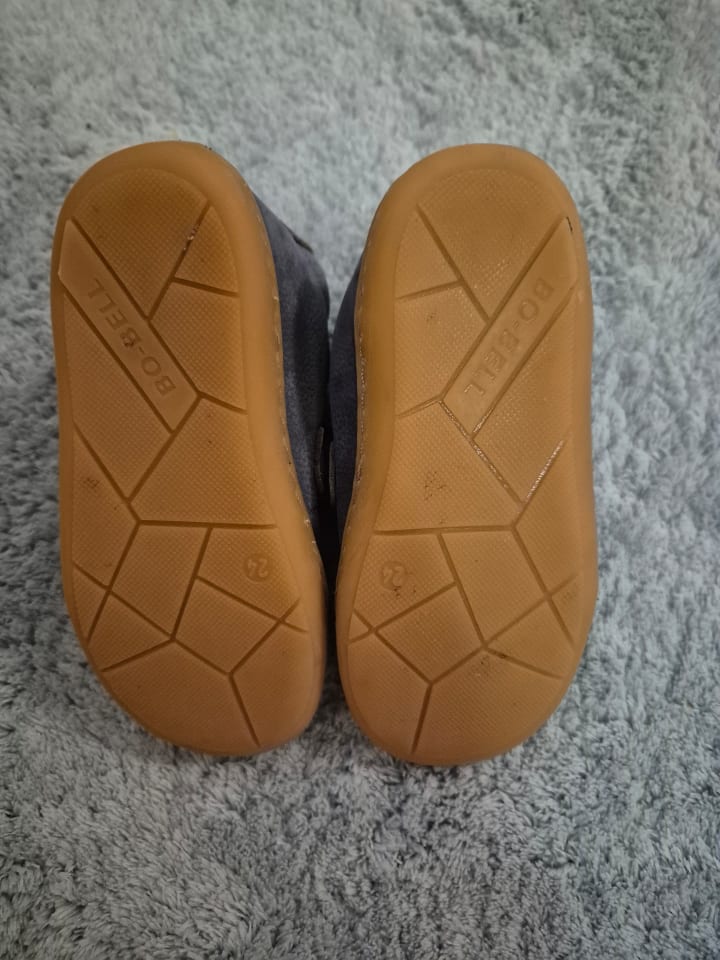 BO-BELL Echt Leder Sneaker blau Bo Bell Gr.24 Lauflerner günstig kaufen 24