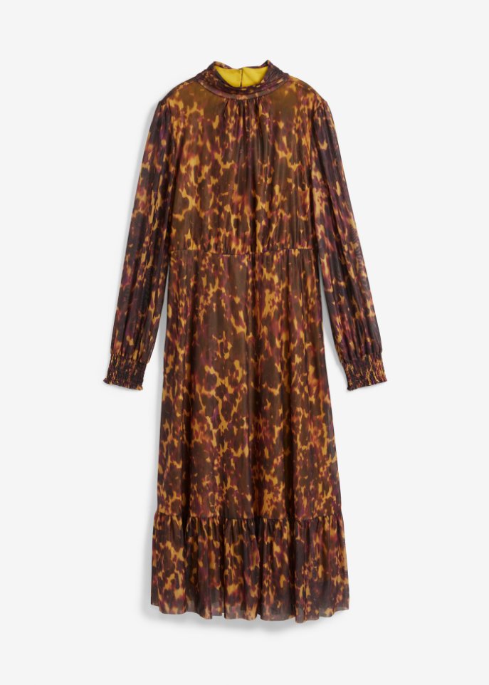 Mesh Shirtkleid