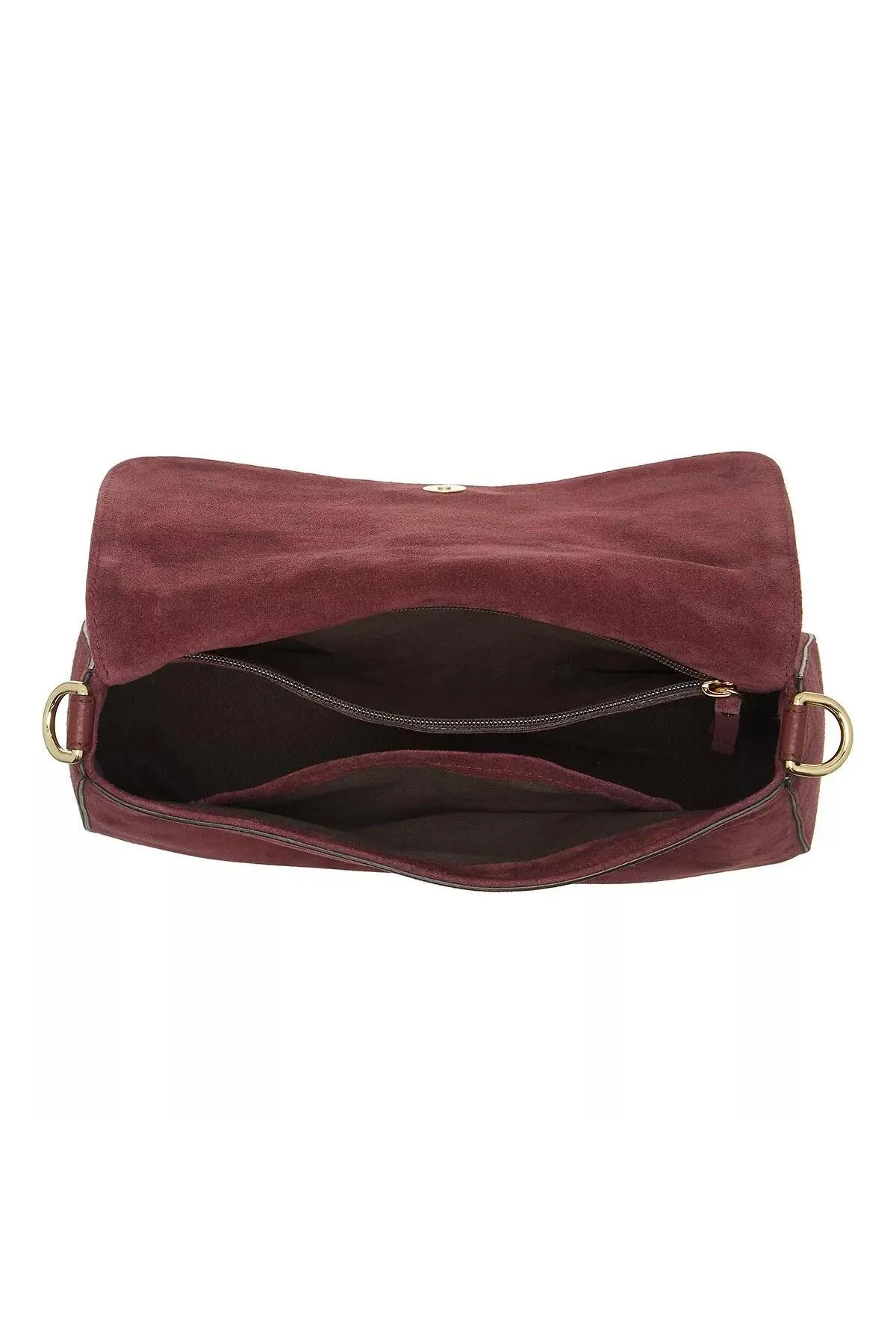 Abro  Schultertasche Lulu Bordeaux
