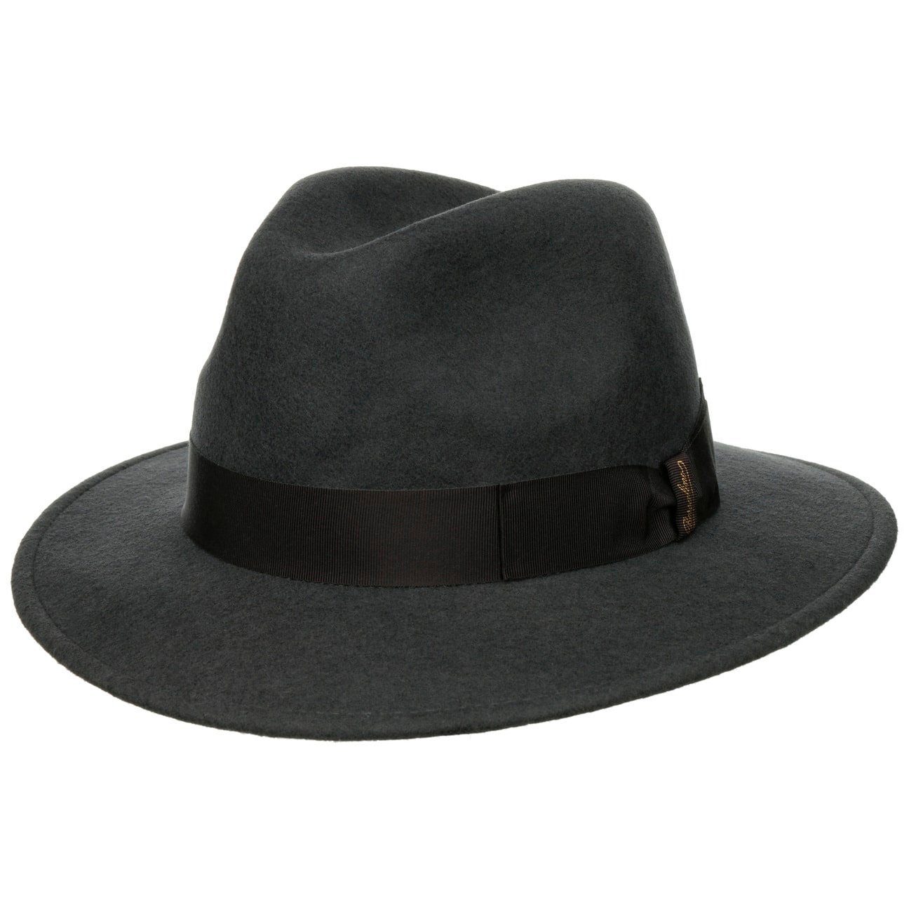 Borsalino Filzhut (1-St) Wollfilzhut mit Ripsband, Made in Italy