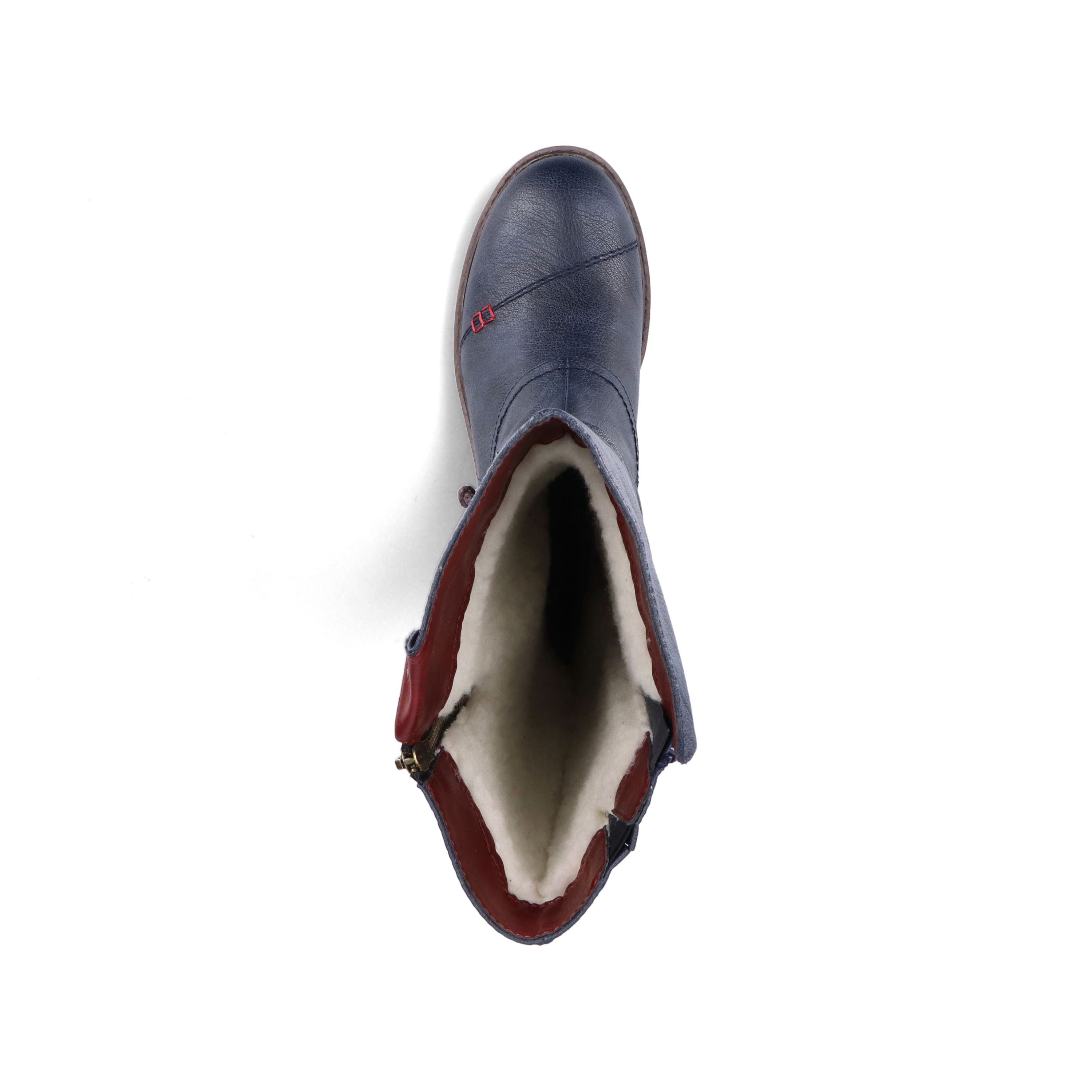 Rieker Damen Hochschaftstiefel ozeanblau