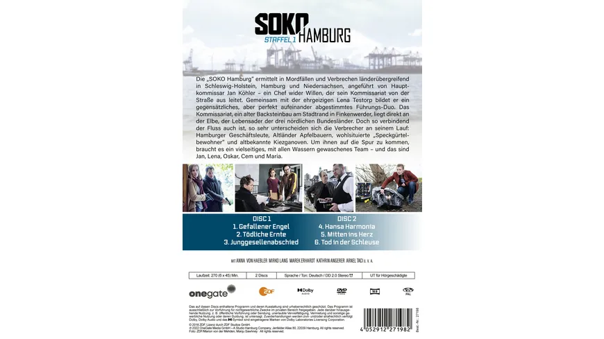 Soko Hamburg Staffel 1  [2 DVDs]