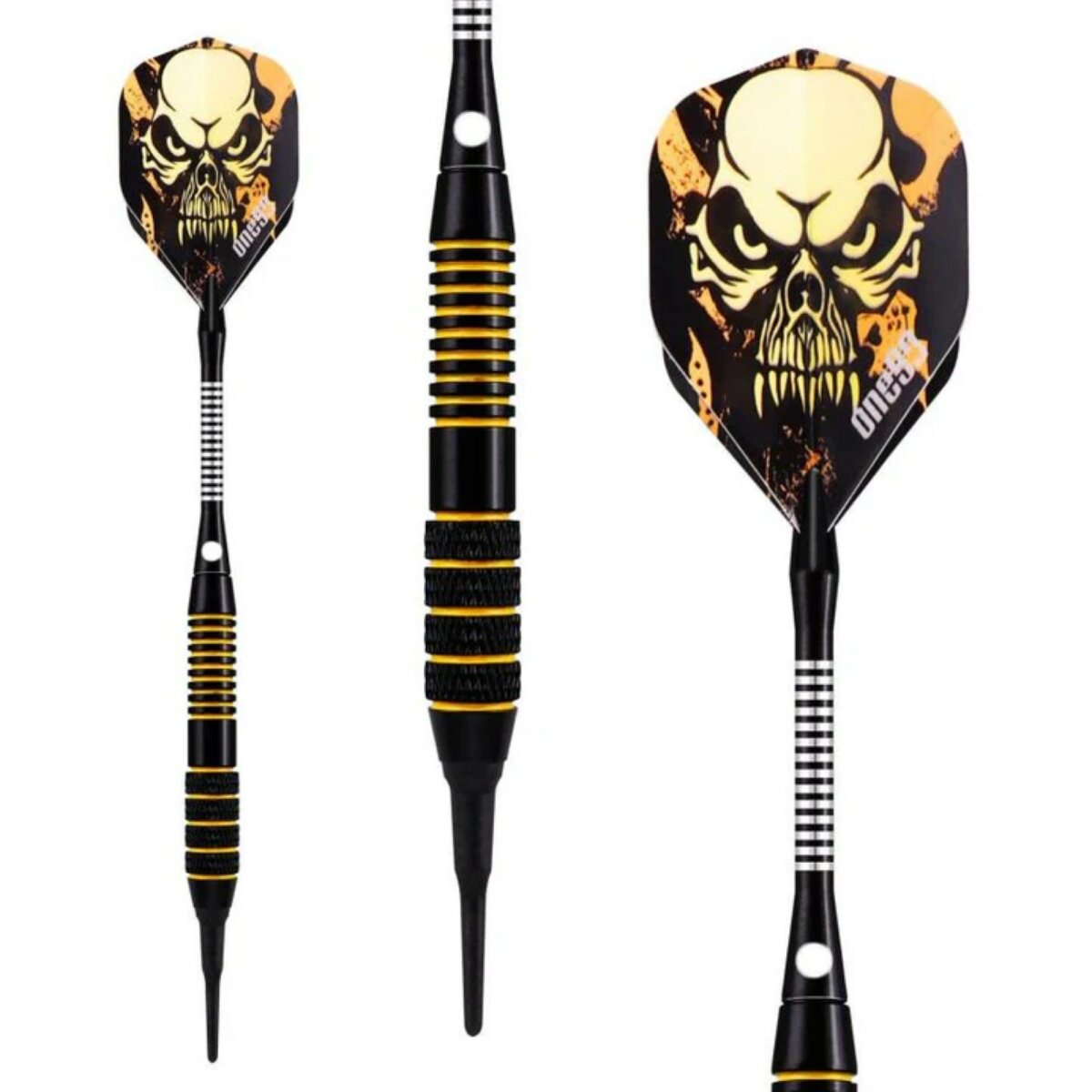 COFI 1453 Soft Tip Darts Set mit Accessories/ 12 Pack langlebige Kunststoffspitzen