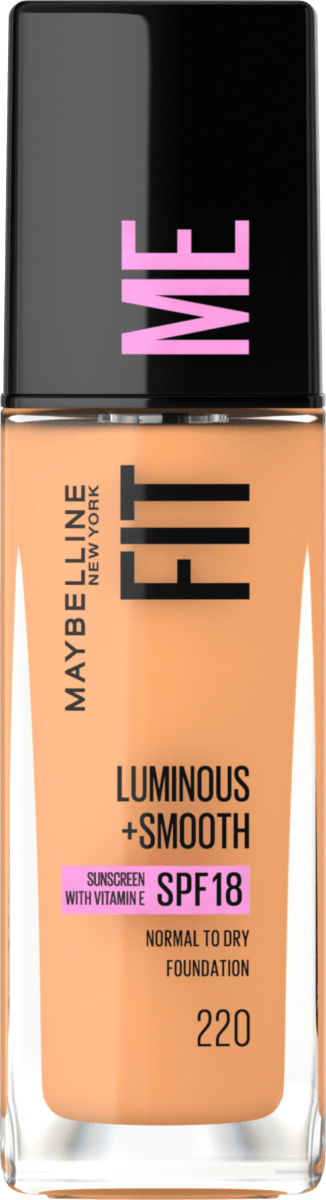 Foundation Fit Me Liquid 220 Natural Beige, 30 ml
