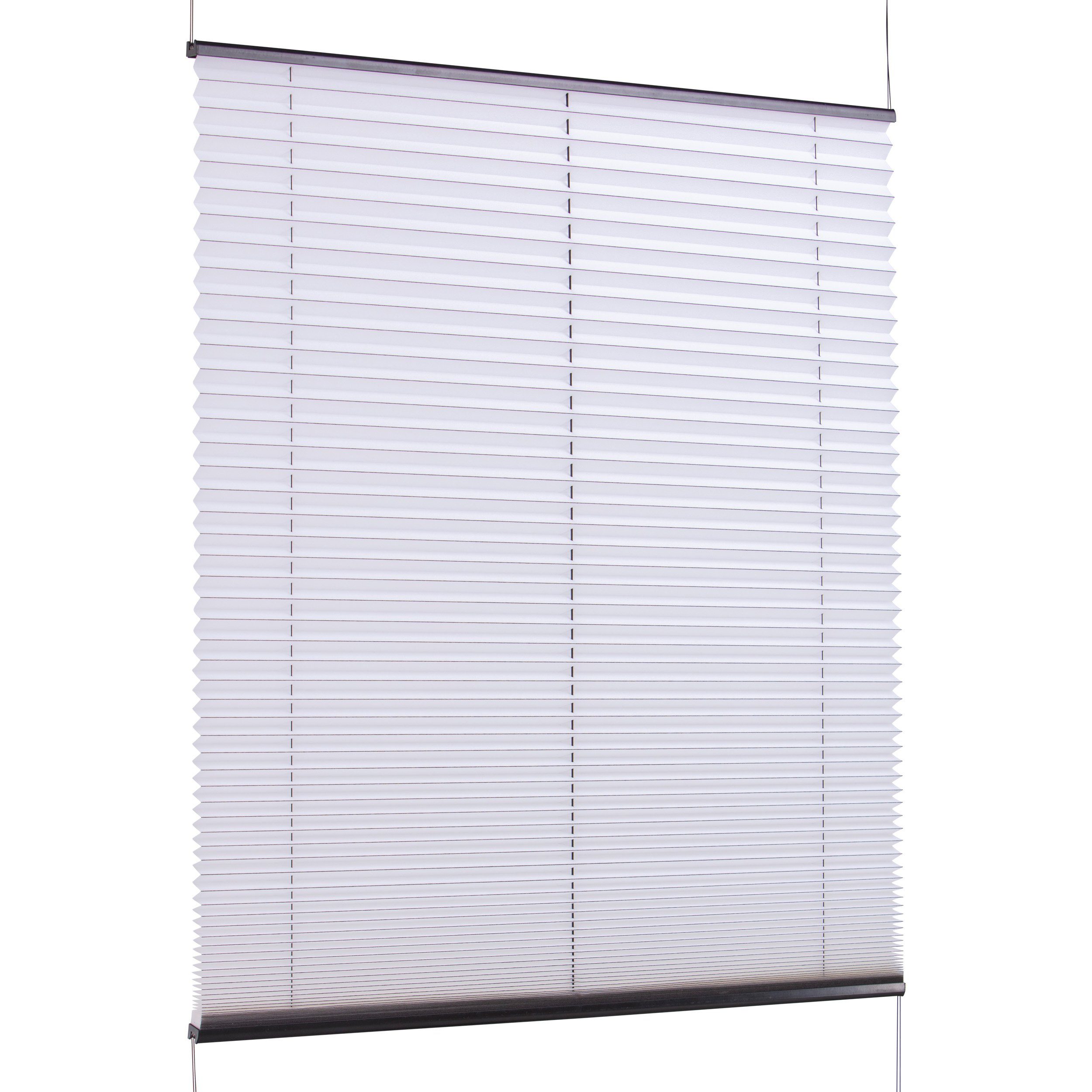 Plissee Klemmfix FLORIDA Stripe, K-HOME, verspannt, Klemmfix, einzigartiges Design mit faszinierendem Lichteffekt, Neuheit