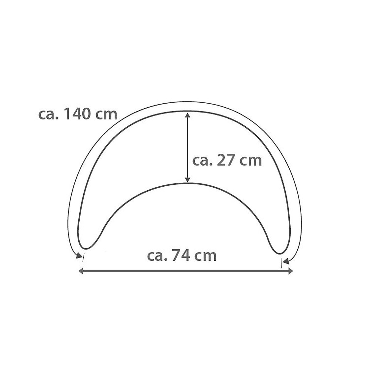 Stillkissen 140 cm