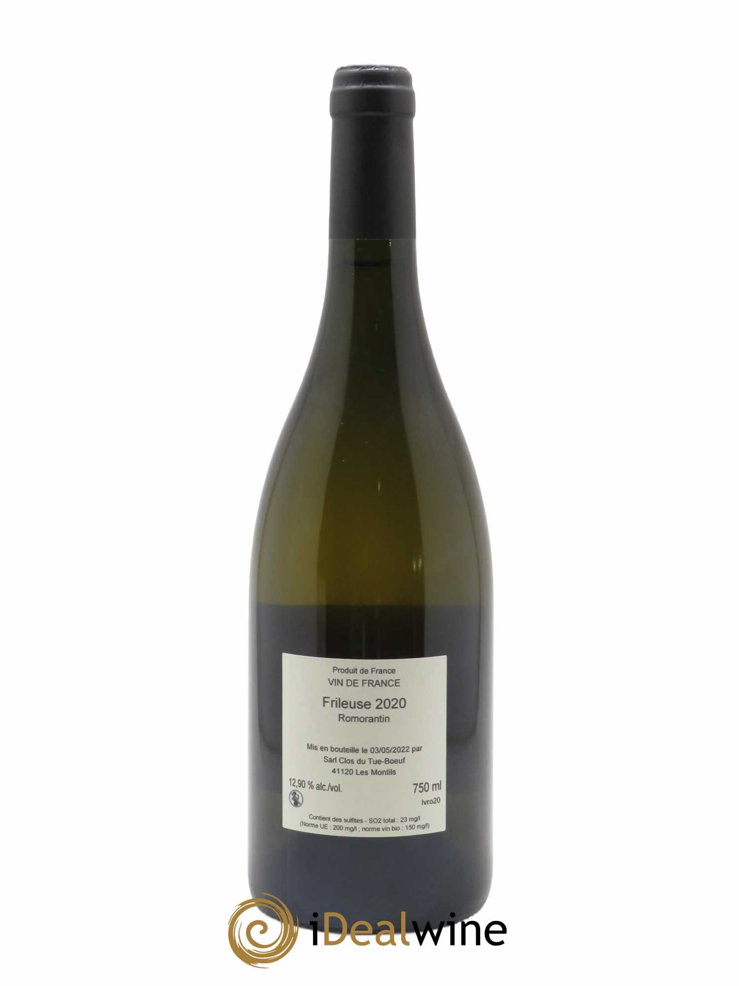 Vin de France Frileuse Romorantin Clos du Tue-Boeuf  2020 - Lot de 1 Bouteille