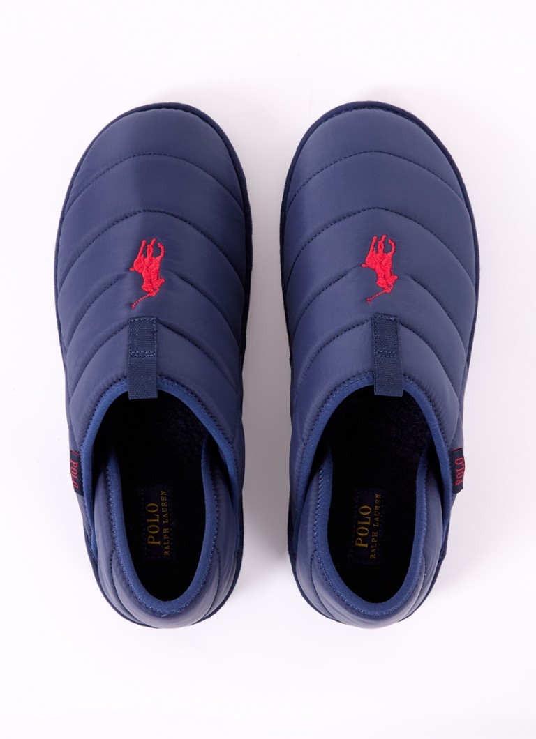 Kapcie z logo Ralph Lauren Everett