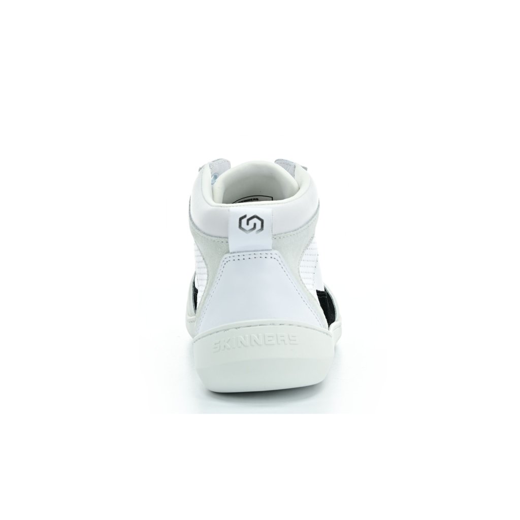 Skinners Oldschooler High Top Black/White Barfußstiefeletten