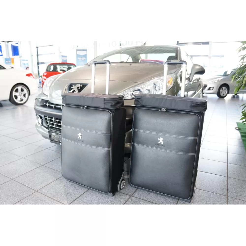 Roadsterbag 4-tlg. Kofferset mit 2 Rollen Peugeot 207 CC