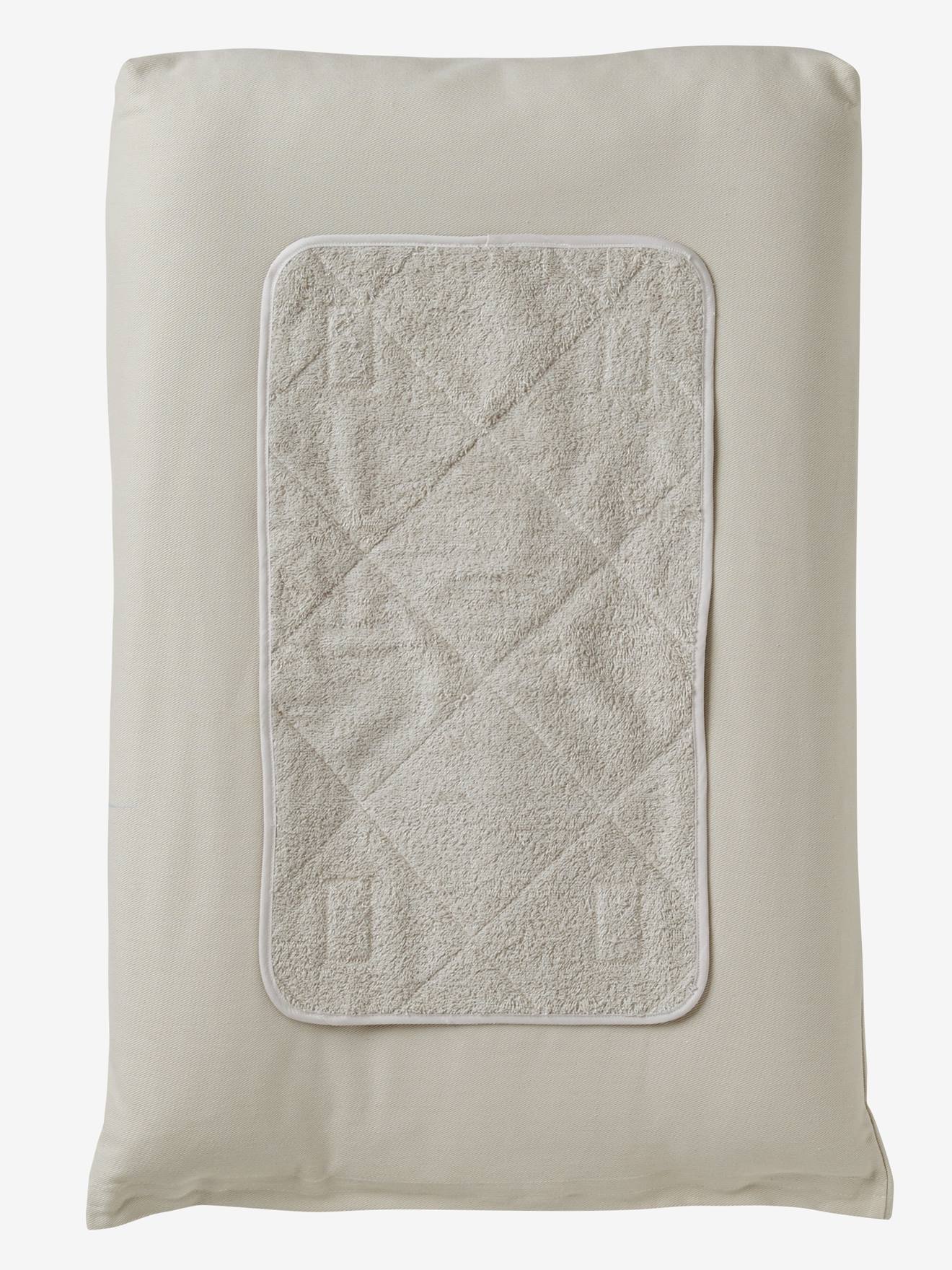 Lot de 2 tapis pour matelas à langer Basics blanc
