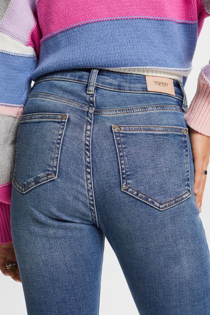 Skinny Jeans mit hohem Bund