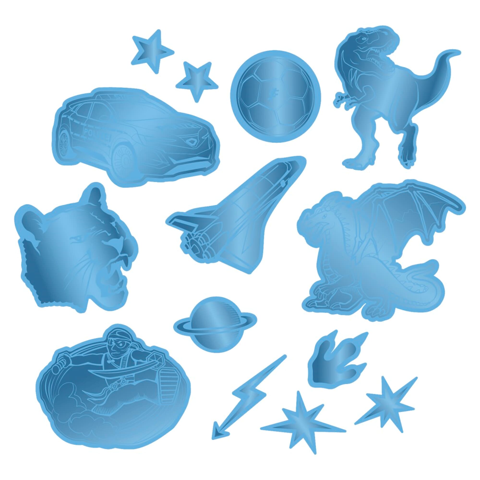 Reflektierendes Sticker-Set