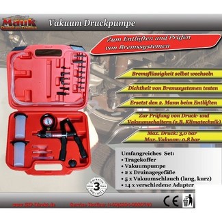 MAUK KFZ-Dual-Vakuum-Druckpumpe