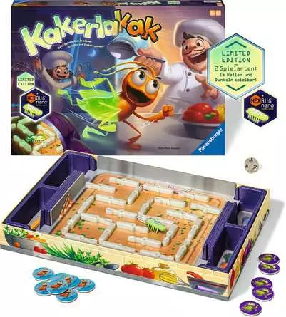 Kakerlakak Glow in the dark - Kinderspiel ab 5 Jahren