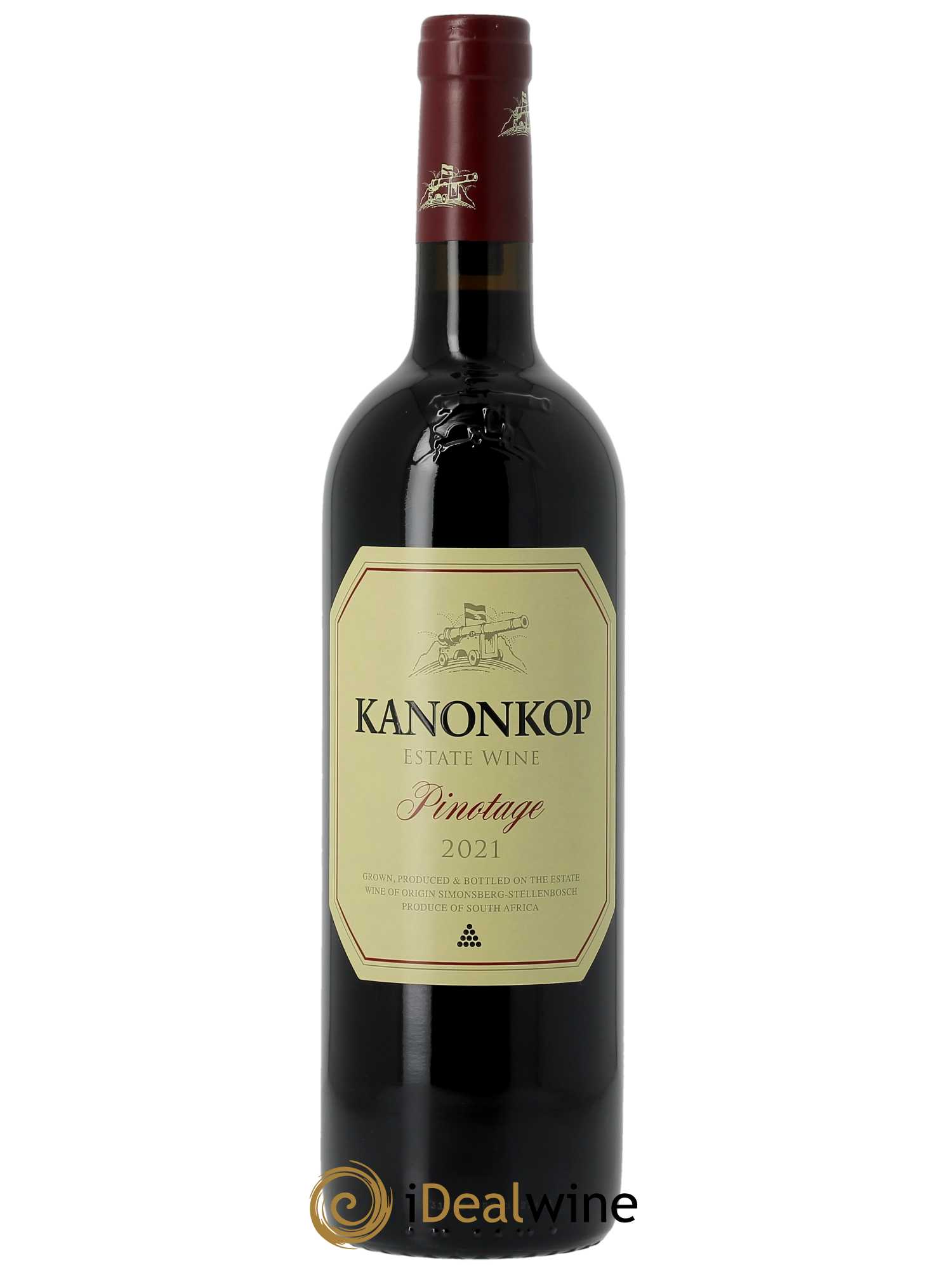 Stellenbosch Kanonkop Pinotage  2021 - Lot de 1 Bouteille