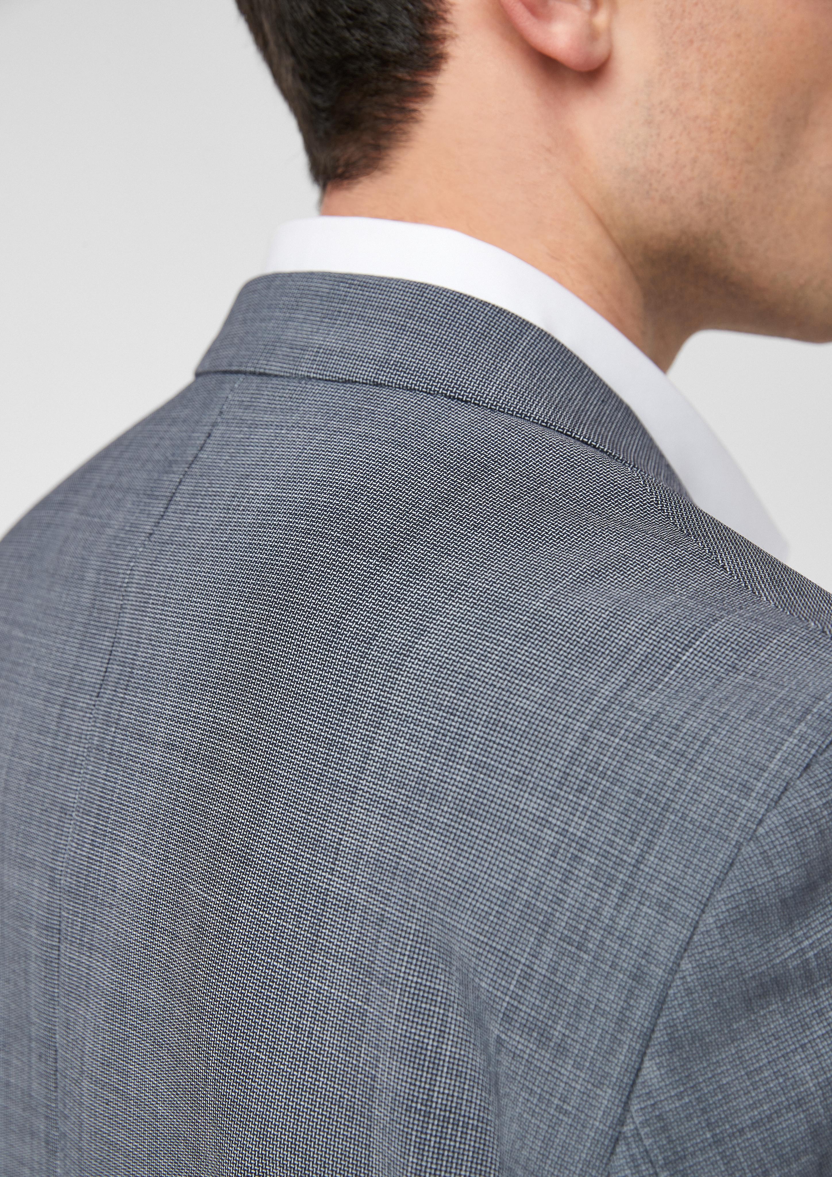Slim: Elastisches Sakko aus Wollmix  02.899.54.3322-59N1