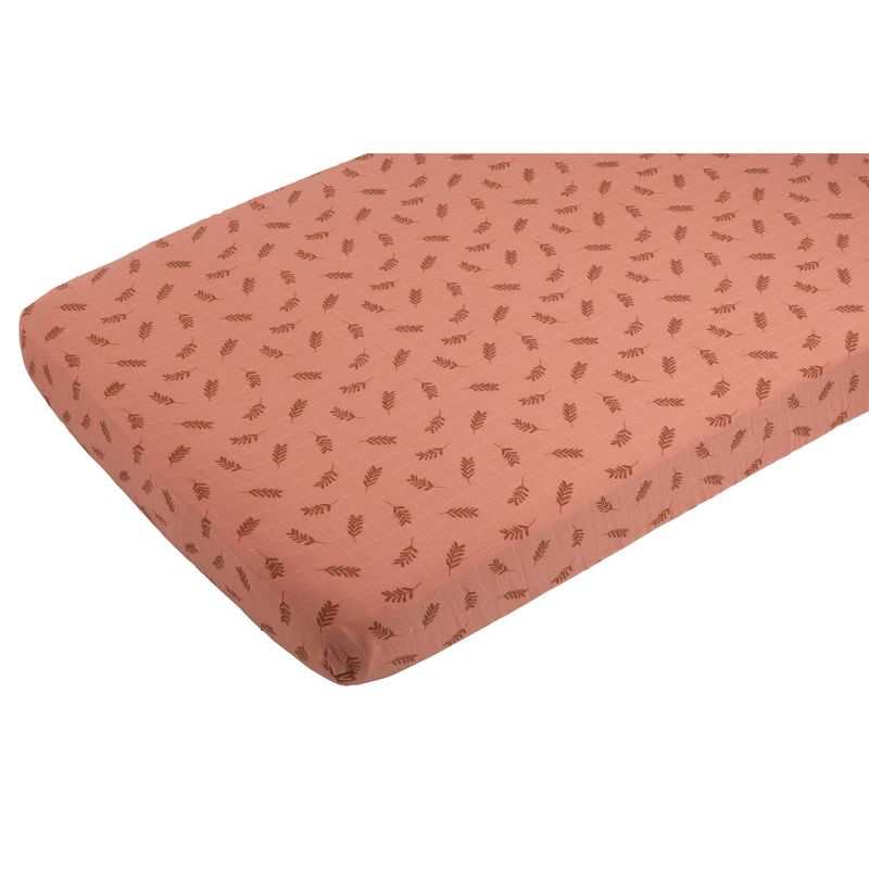 Lot de 2 draps housse en coton bio Esmée